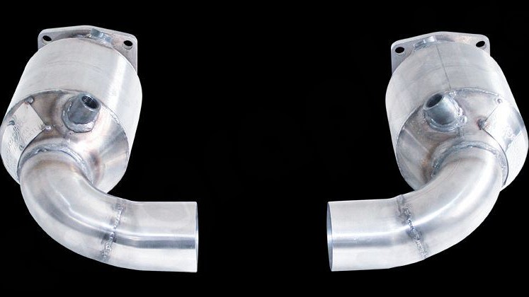 Photo of Cargraphic Sport Catalytic Converter Set for the Porsche 997 (Mk II) Turbo/GT2/GT2 RS - Image 2