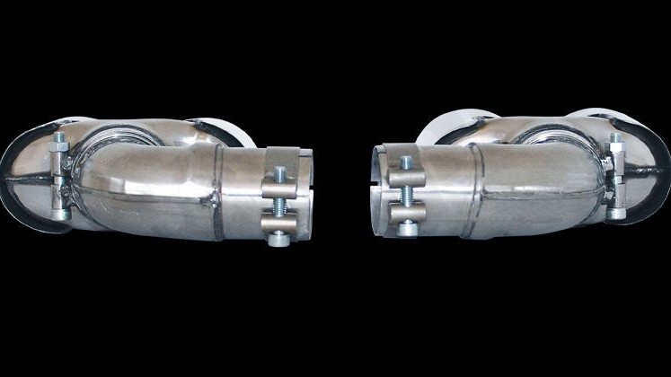 Photo of Cargraphic Double End Tailpipe Set for the Porsche 997 (Mk I) Carrera - Image 3