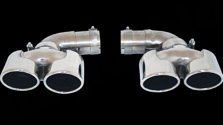 Photo of Cargraphic Double End Tailpipe Set for the Porsche 997 (Mk I) Carrera - Image 5