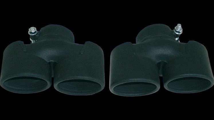 Photo of Cargraphic Double End Tailpipe Set for the Porsche 997 (Mk I) Carrera - Image 8