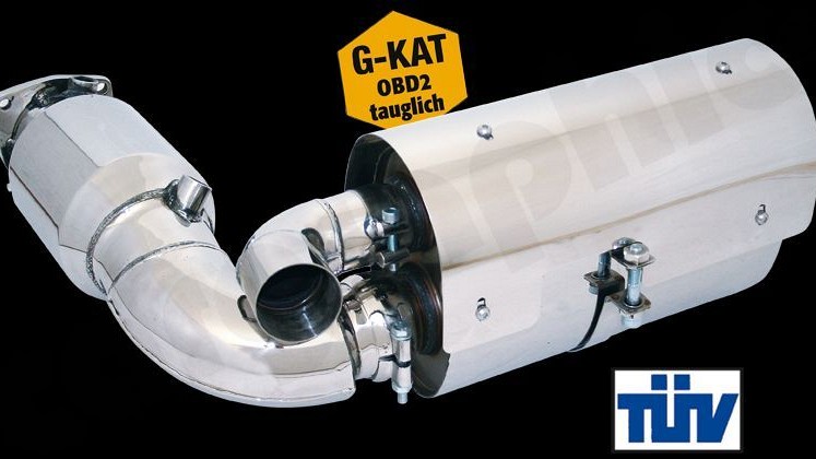 Photo of Cargraphic Sport Rear Silencers for the Porsche 997 (Mk I) Carrera - Image 2