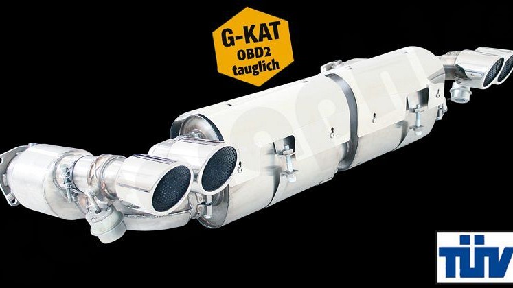 Photo of Cargraphic Sport Rear Silencers for the Porsche 997 (Mk I) Carrera - Image 2