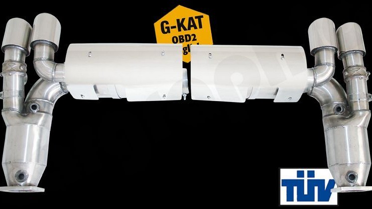 Photo of Cargraphic Turbo Back Exhaust Systems With Flaps for the Porsche 997 (Mk I) Carrera - Image 4