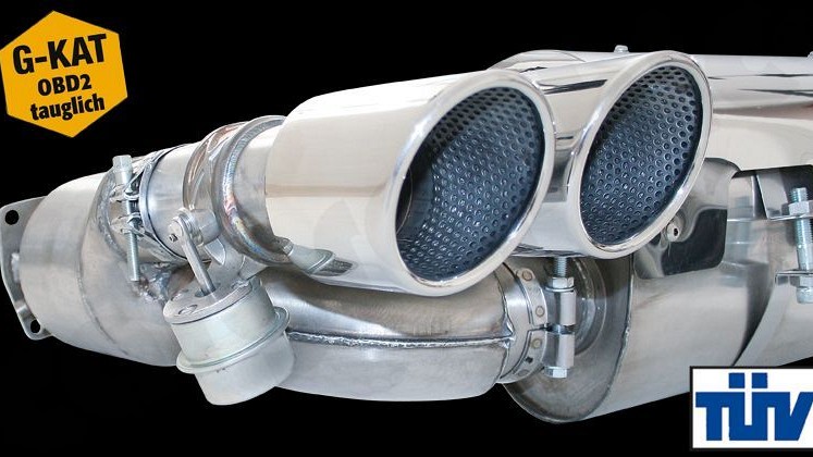 Photo of Cargraphic Sport Rear Silencers for the Porsche 997 (Mk I) Carrera - Image 5