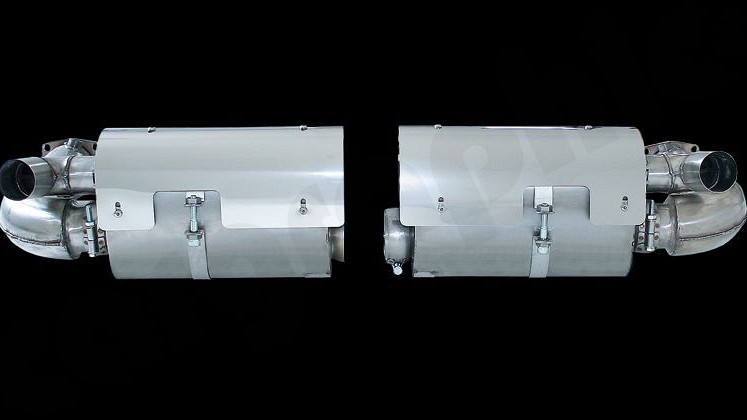 Photo of Cargraphic Sport Rear Silencer for the Porsche 997 (Mk I) Carrera - Image 2