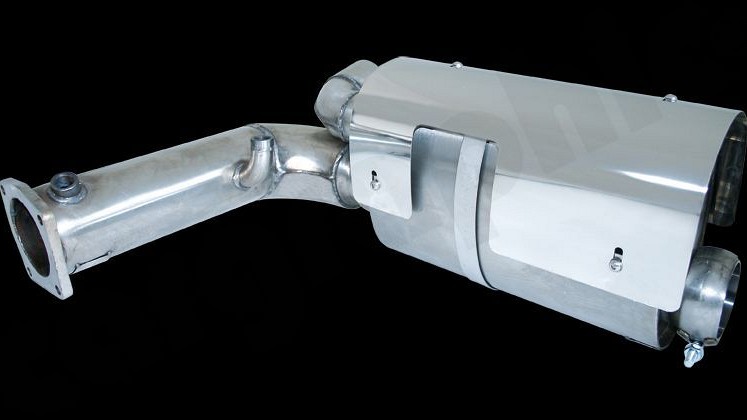 Photo of Cargraphic Sport Rear Silencer for the Porsche 997 (Mk I) Carrera - Image 5