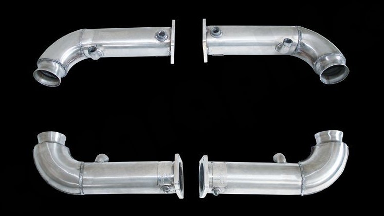 Photo of Cargraphic Catalytic Converter Replacement Pipe Set for the Porsche 997 (Mk I) Carrera - Image 1