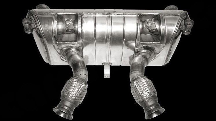 Photo of Cargraphic Sport Rear Silencer for the Porsche Carrera GT - Image 1
