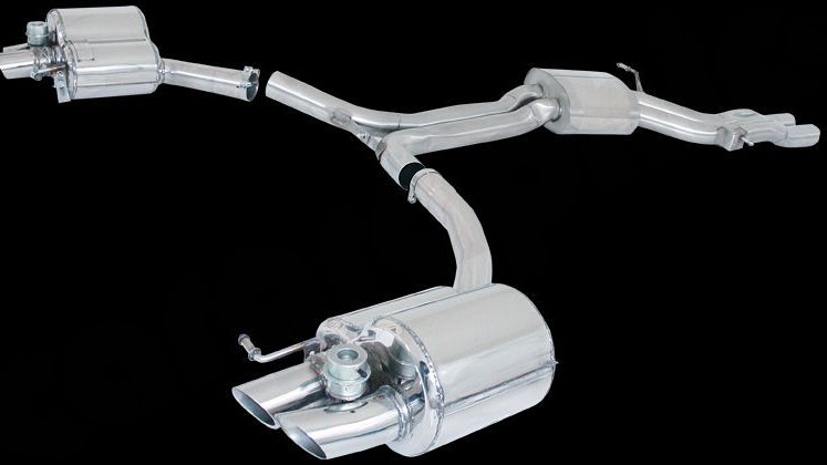 Photo of Cargraphic Sport Exhaust System With Flaps (B8) for the Audi RS5 Quattro - Image 4