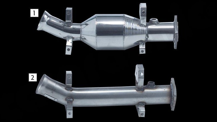 Photo of Cargraphic Sport Catalyser / Catalyser Replacement Pipe for the Porsche 964 Carrera RS - Image 1