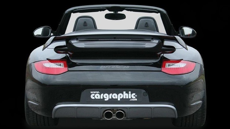 Photo of Cargraphic Tailpipes Center Outlet - 997 GT3 Look for the Porsche 997 (Mk II) Carrera - Image 5