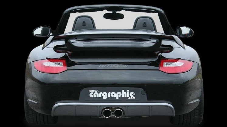 Photo of Cargraphic Tailpipes Center Outlet - 997 GT3 Look for the Porsche 997 (Mk I) Carrera - Image 5