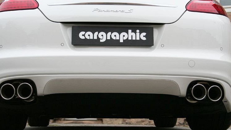 Photo of Cargraphic Sport Rear Silencer Set with Exhaust Flaps for the Porsche Panamera (2010-2016) - Image 10