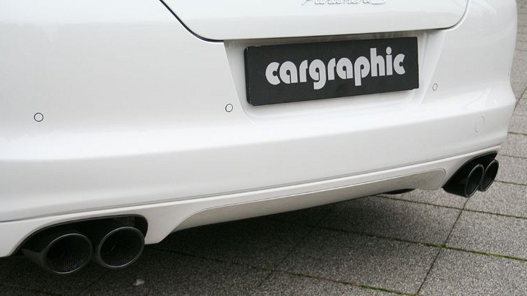 Photo of Cargraphic Sport Rear Silencer Set with Exhaust Flaps for the Porsche Panamera (2010-2016) - Image 14