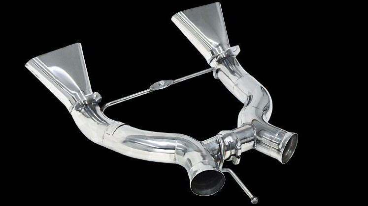 Photo of Cargraphic Rear silencer replacement H-pipe for the McLaren MP4-12C - Image 3