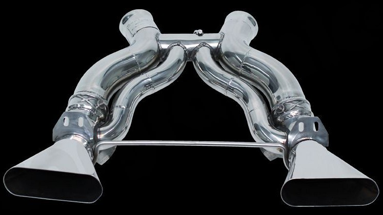 Photo of Cargraphic Rear silencer replacement pipe for the McLaren MP4-12C - Image 1