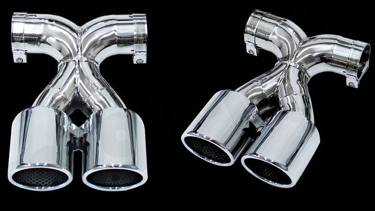 Photo of Cargraphic Sport Rear Silencer Set for the Porsche 981 Boxster/Cayman - Image 5
