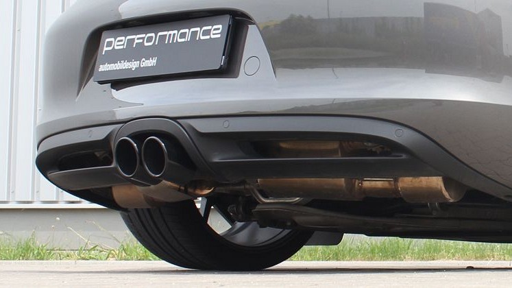 Photo of Cargraphic Sport Rear Silencer Set for the Porsche 981 Boxster/Cayman - Image 9