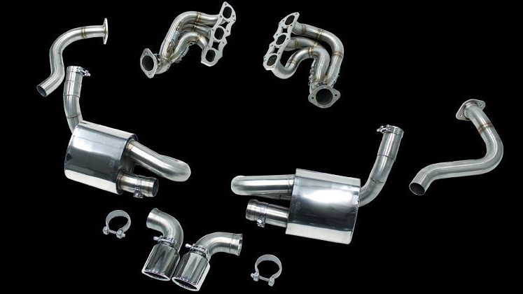 Photo of Cargraphic Racing Exhaust System for the Porsche 981 Boxster/Cayman - Image 2