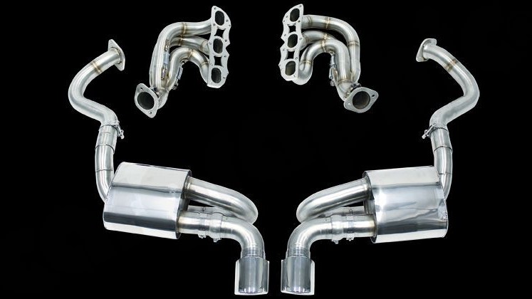 Photo of Cargraphic Racing Exhaust System for the Porsche 981 Boxster/Cayman - Image 3