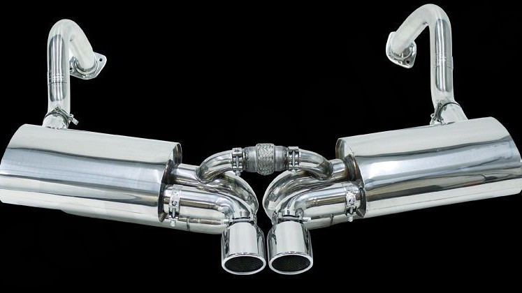 Photo of Cargraphic Sport Rear Silencer Set for the Porsche 981 Boxster/Cayman - Image 4