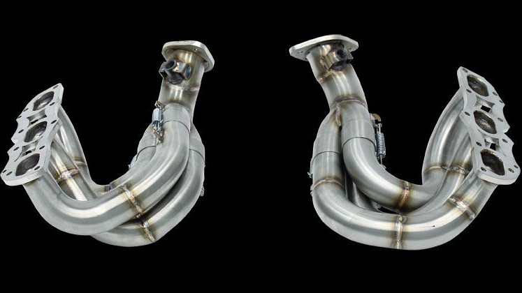 Photo of Cargraphic Longtube Manifolds without Catalytic Converters for the Porsche 981 Boxster/Cayman - Image 4