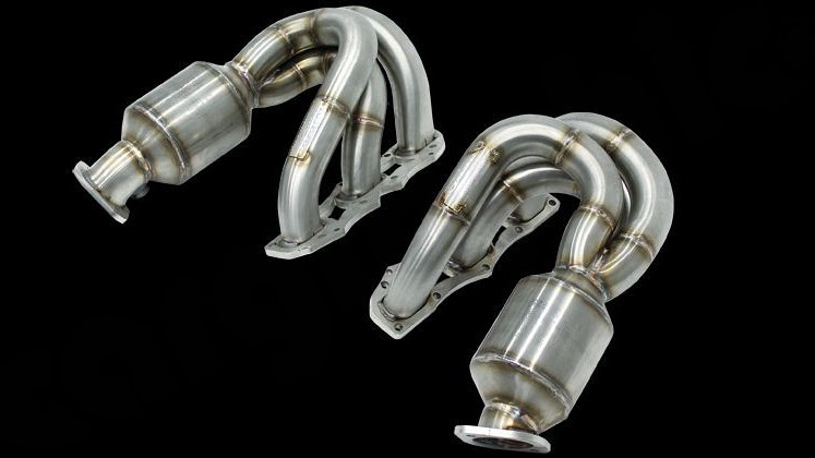 Photo of Cargraphic New Generation Long Tube Manifold Set for the Porsche 981 Boxster/Cayman - Image 1