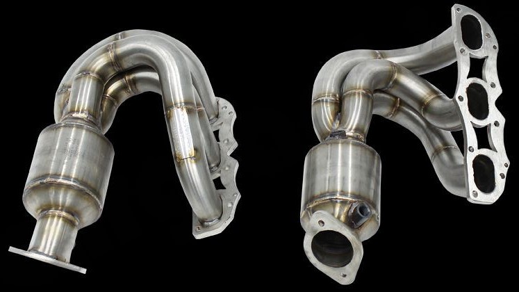 Photo of Cargraphic New Generation Long Tube Manifold Set for the Porsche 981 Boxster/Cayman - Image 3