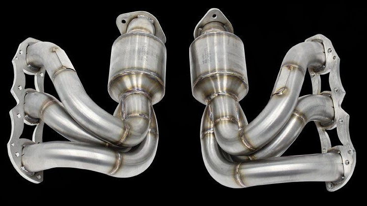 Photo of Cargraphic New Generation Long Tube Manifold Set for the Porsche 981 Boxster/Cayman - Image 6