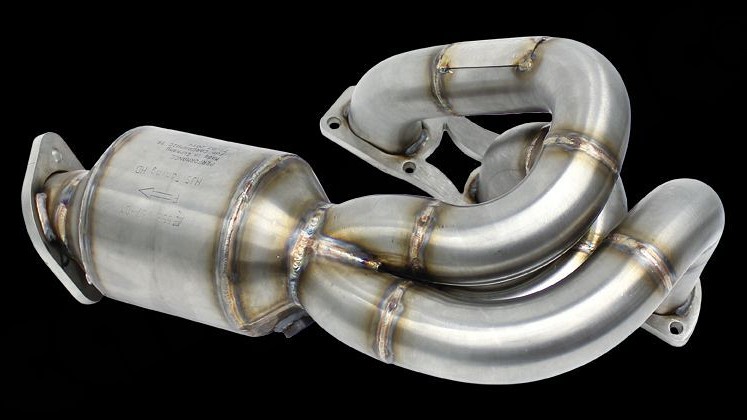 Photo of Cargraphic New Generation Long Tube Manifold Set for the Porsche 981 Boxster/Cayman - Image 7