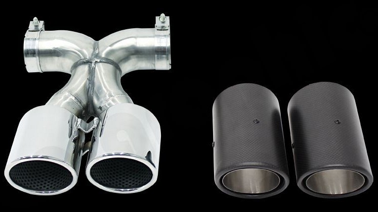 Photo of Cargraphic Sport Rear Silencer Set for the Porsche 981 Boxster/Cayman - Image 8