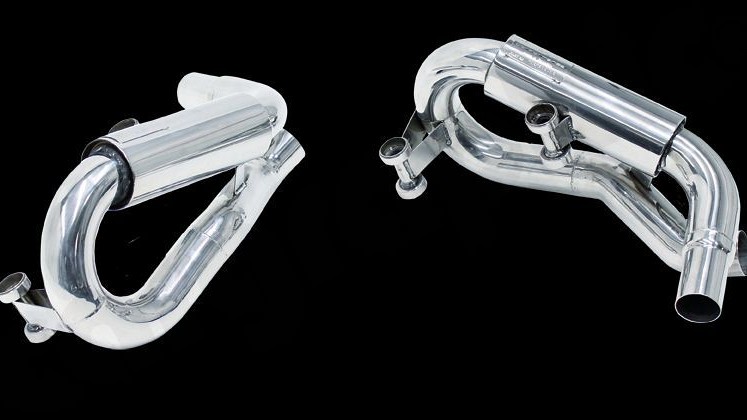 Photo of Cargraphic Wheel Arch Silencer Replacement Pipe Set for the Porsche 991 (Mk I) Carrera - Image 2