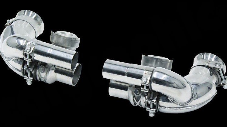 Photo of Cargraphic Bypass Pipe set for the Porsche 991 (Mk I) GT3/GT3 RS - Image 1