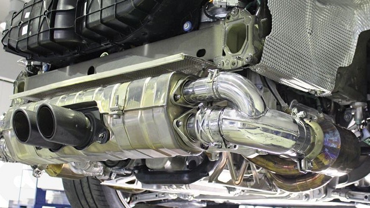Photo of Cargraphic Sport Exhaust System Kit 6 for the Porsche 991 (Mk I) GT3/GT3 RS - Image 5