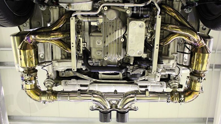 Photo of Cargraphic Sport Exhaust System Kit 6 Lightweight for the Porsche 991.1 Carrera/S/GTS - Image 3