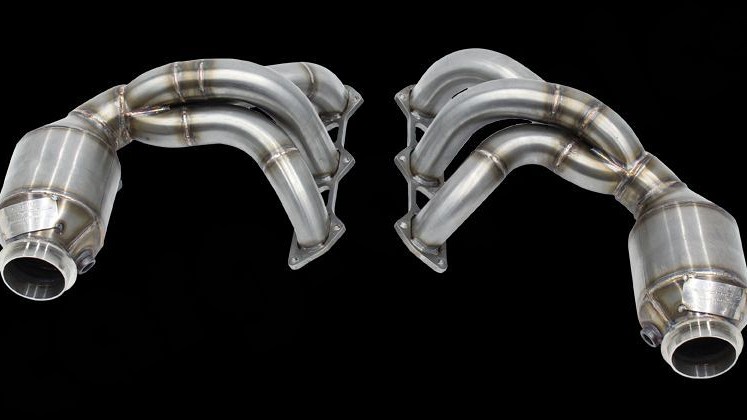 Photo of Cargraphic New Generation Long Tube Manifold Set for the Porsche 991 (Mk I) GT3/GT3 RS - Image 4