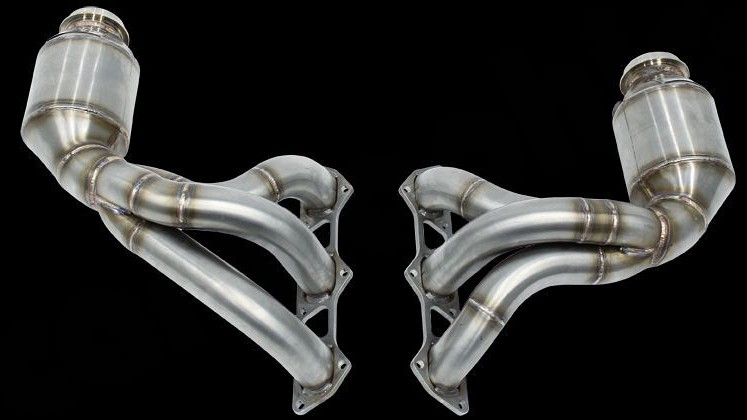 Photo of Cargraphic New Generation Long Tube Manifold Set for the Porsche 991 (Mk I) GT3/GT3 RS - Image 5