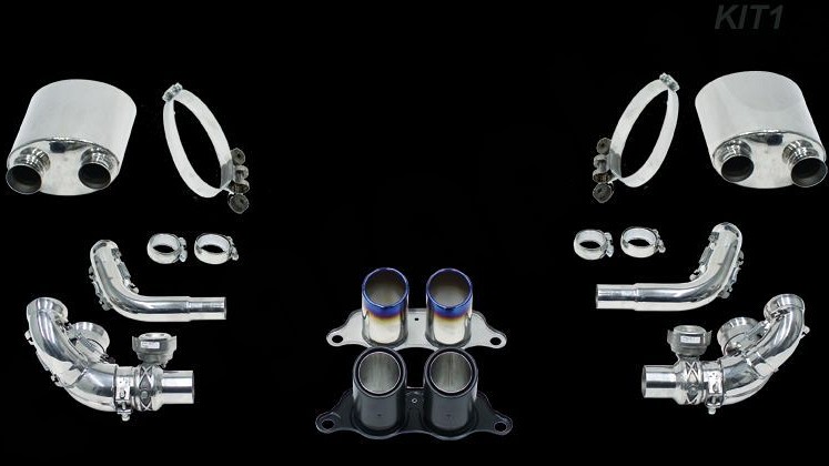 Photo of Cargraphic Sport Exhaust System Kit 1 for the Porsche 991 (Mk I) Carrera - Image 1