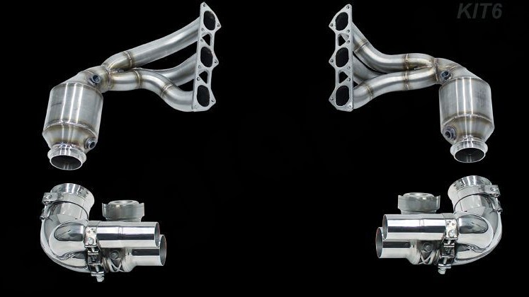 Photo of Cargraphic Sport Exhaust System Kit 6 for the Porsche 991 (Mk I) GT3/GT3 RS - Image 1