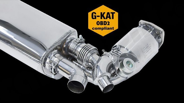 Photo of Cargraphic Turbo Back Exhaust System (With Flaps) for the Porsche 991 (Mk I) Carrera - Image 5