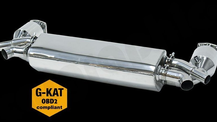 Photo of Cargraphic Turbo Back Exhaust System for the Porsche 991 (Mk I) Carrera - Image 3