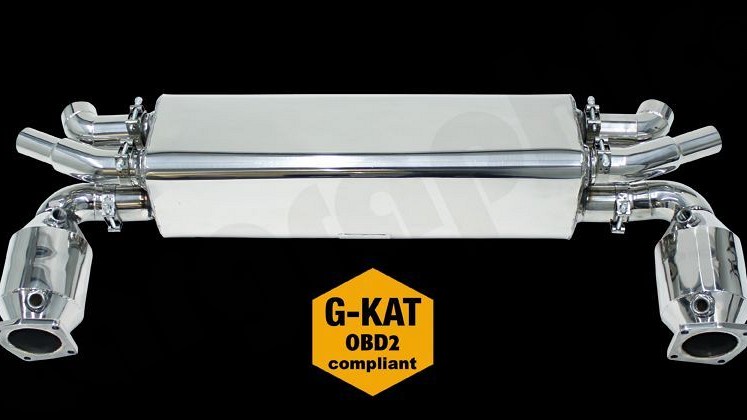 Photo of Cargraphic Turbo Back Exhaust System for the Porsche 991 (Mk I) Carrera - Image 4