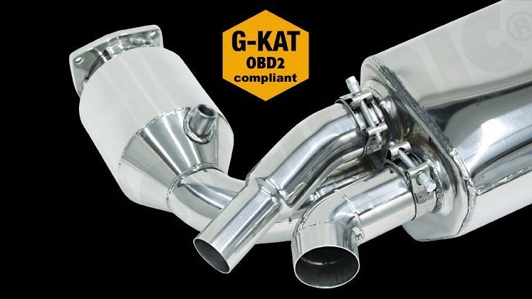 Photo of Cargraphic Turbo Back Exhaust System for the Porsche 991 (Mk I) Carrera - Image 5