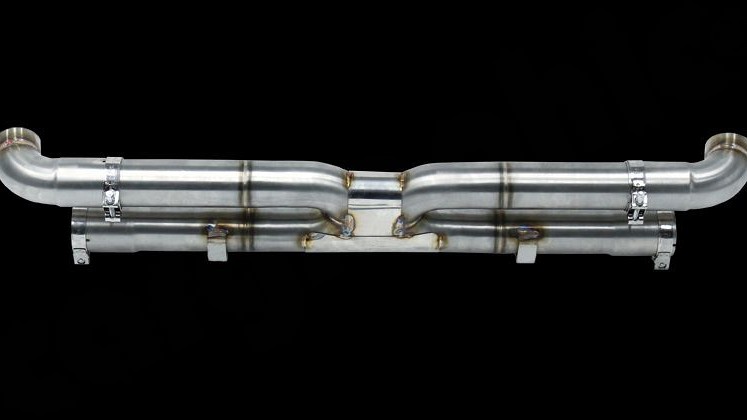 Photo of Cargraphic Rear Silencer Replacement X for the Porsche 997 (Mk I) Carrera - Image 3