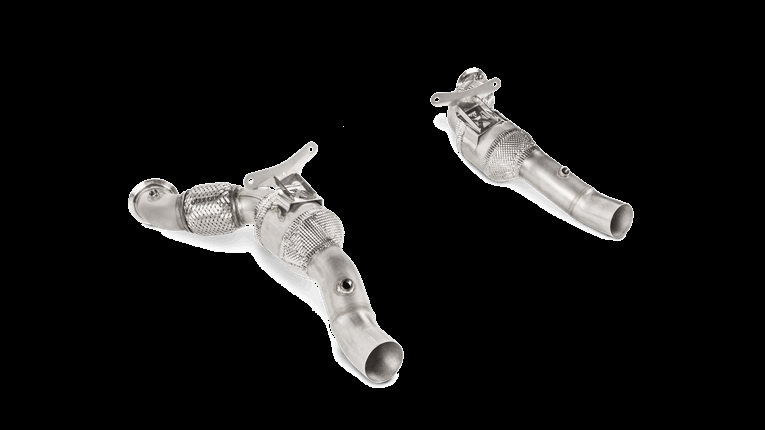 Photo of Akrapovic Link Pipe Set without Cats for the Ferrari 488 GTB/Spider - Image 2