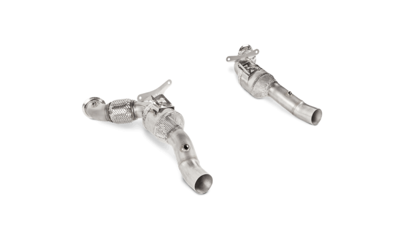 Photo of Akrapovic Link Pipe Set with Cats for the Ferrari 488 GTB/Spider - Image 2