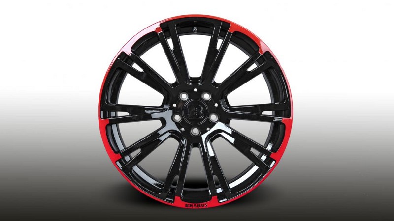 Photo of Brabus Monoblock R Wheels (Red/Black) for the Mercedes Benz E63 AMG (W213) - Image 2
