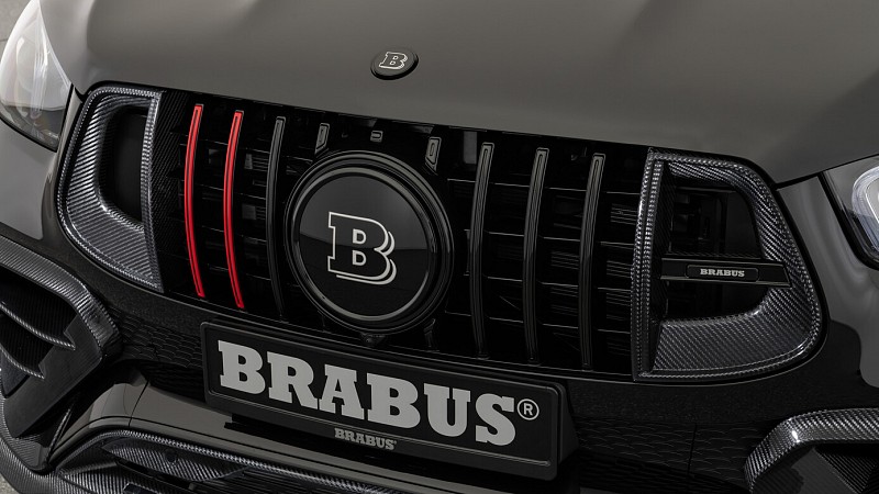 Photo of Brabus CARBON FRONT GRILLE INSERTS for the Mercedes Benz GLE63 AMG (V167/C167) - Image 1