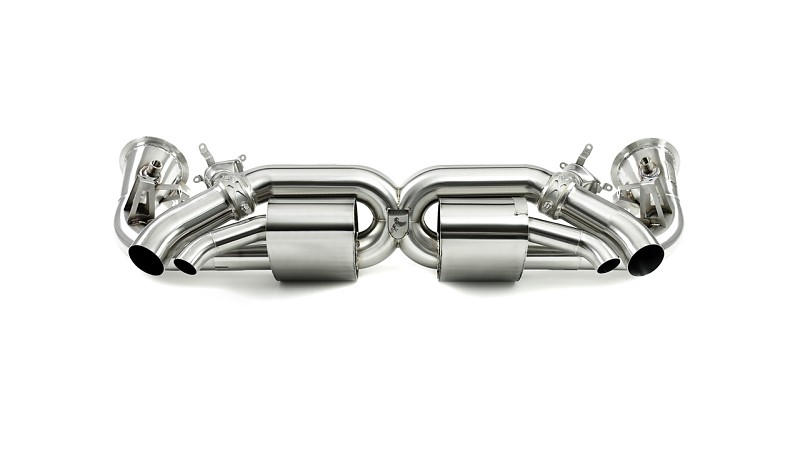 Photo of Kline Innovation Valved Sports Exhaust for the Porsche 992 Turbo/S - Image 1