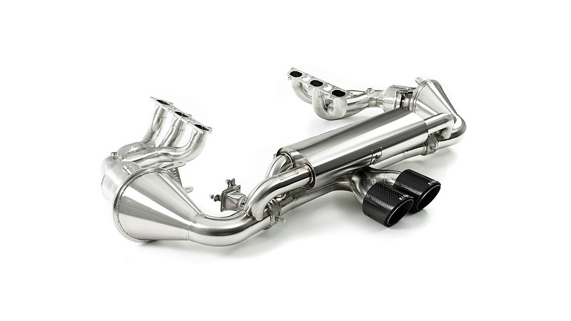 Photo of Kline Innovation Valved Sports Exhaust for the Porsche 992.1 GT3 - Image 1